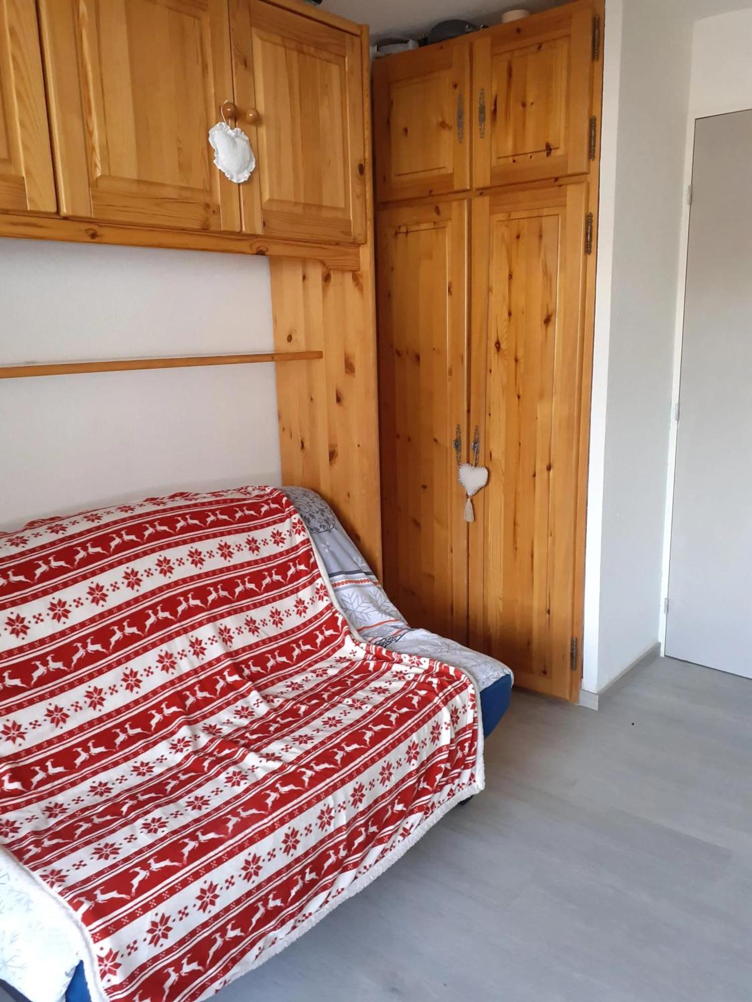 Studio a Allos a 100 m des pistes avec balcon amenage Extérieur photo