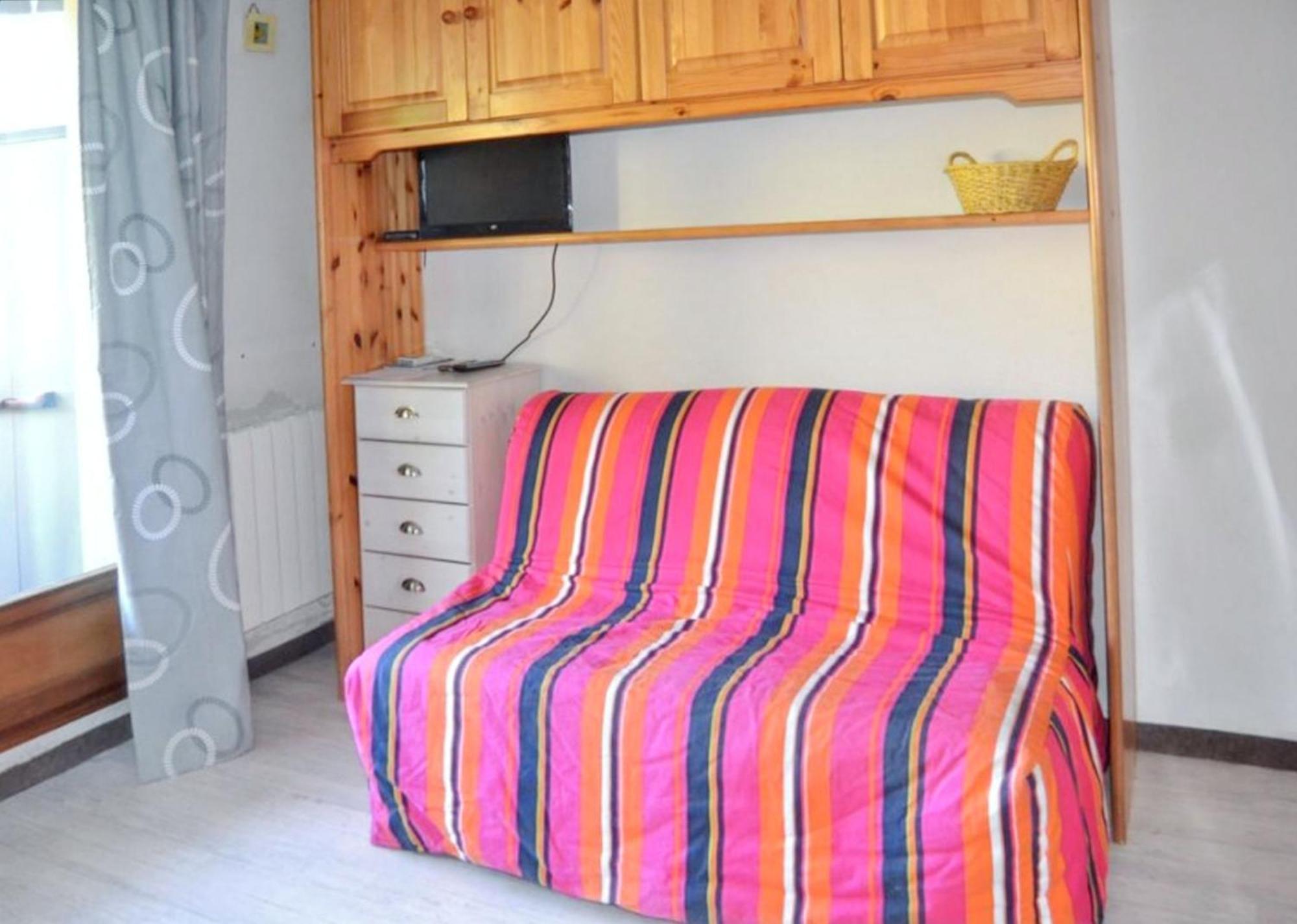 Studio a Allos a 100 m des pistes avec balcon amenage Extérieur photo